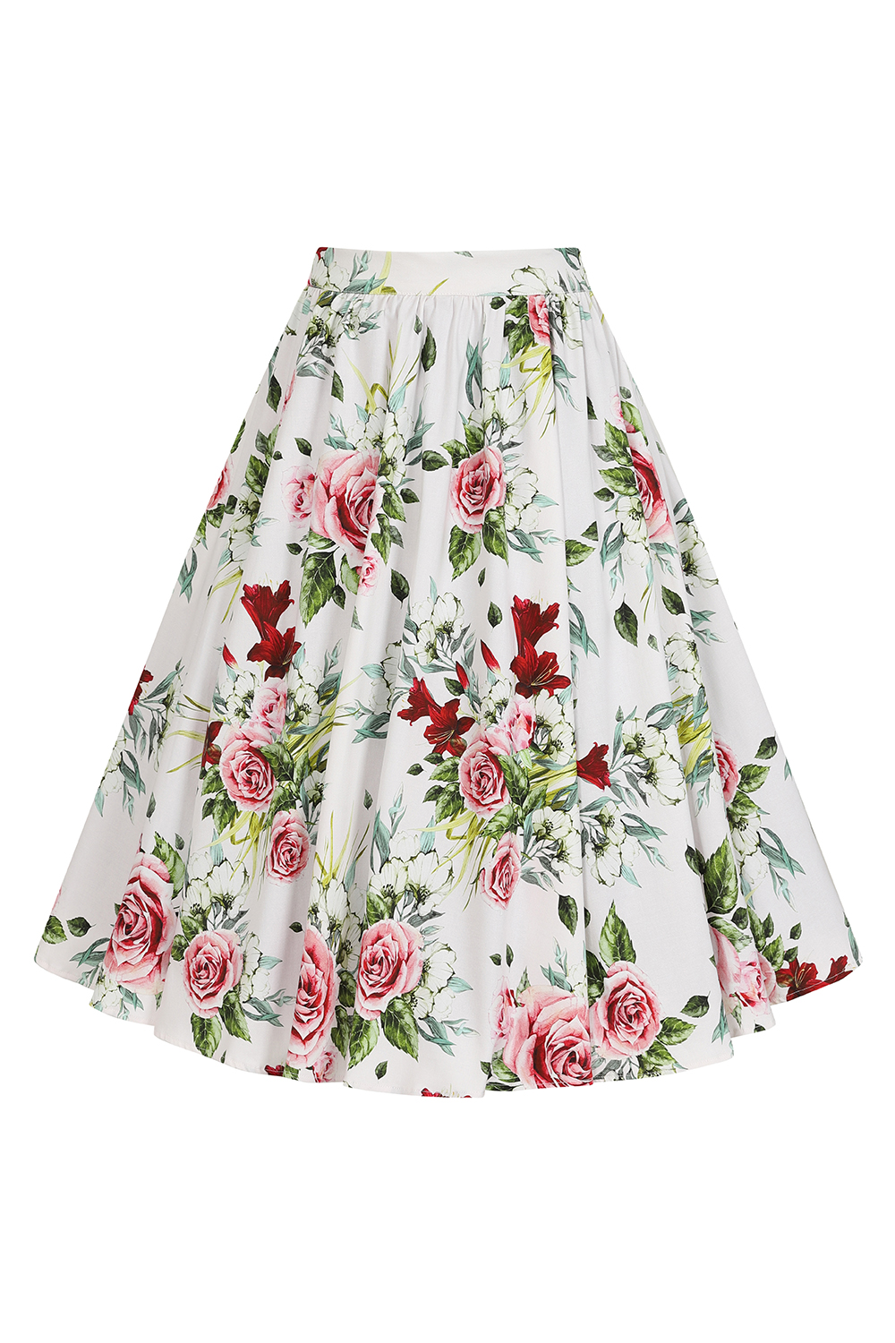 Amanda Floral Swing Skirt